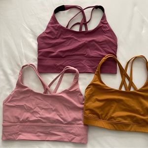 Lululemon energy bra size 8 BUNDLE